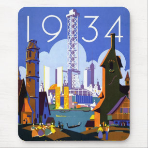 1934 Chicago World's Fair Mouse Pad