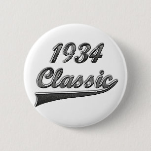 1934 Classic 6 Cm Round Badge