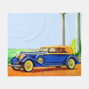 1934 Lincoln model KA Fleece Blanket