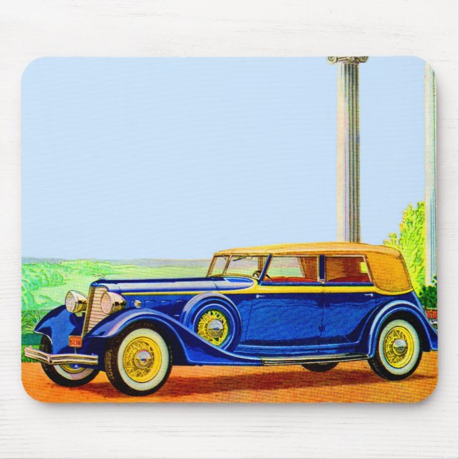 1934 Lincoln model KA Mouse Pad (Front)