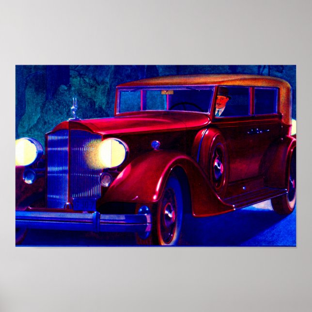 1934 Packard automobile Poster (Front)