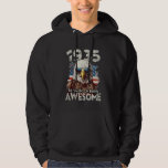 1935 90th Birthday Awesome Since 90 Years Hoodie<br><div class="desc">1935 90th Birthday Awesome Since 90 Years</div>