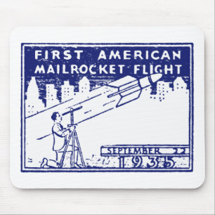 1935 American Rocket Mail Mouse Pad