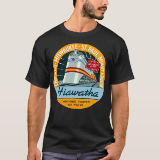 1935 Hiawatha Railroad Train T-Shirt