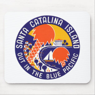 1935 Santa Catalina Island Mouse Pad