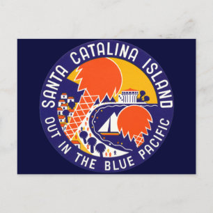 1935 Santa Catalina Island Postcard