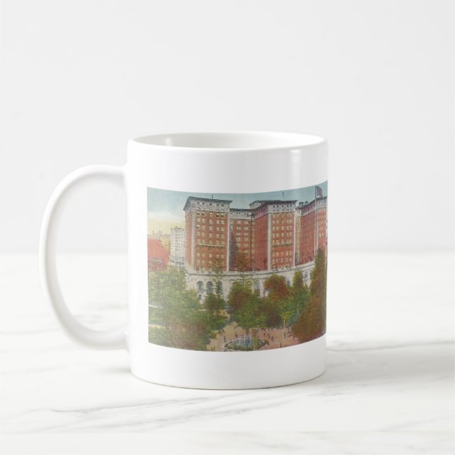 1935 The Biltmore Hotel, Los Angeles, CA Coffee Mug (Left)