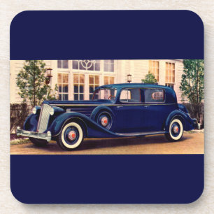 1936 blue Packard Coaster