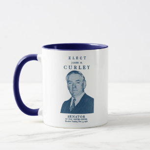 1936 Elect Curley to Congress Mug