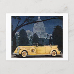 1936 Packard Postcard