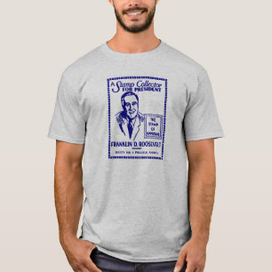 1936 Stamp Collector FDR for President T-Shirt