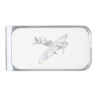 1936 WWII Spitfire Fighter Aircraft-colour