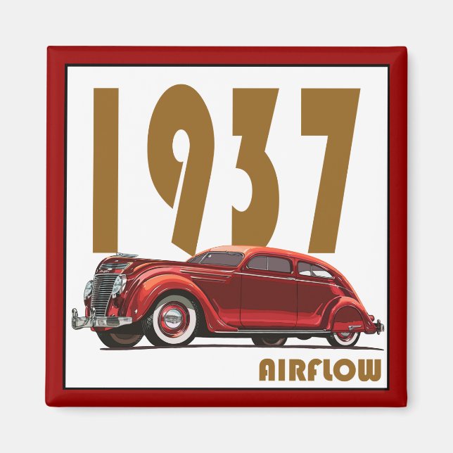 1937 AIRFLOW MAGNET (Front)
