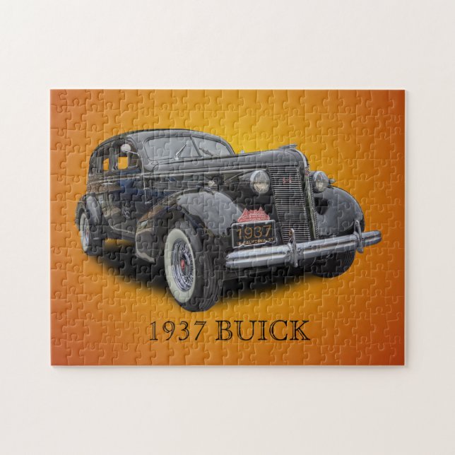 1937 BUICK JIGSAW PUZZLE (Horizontal)