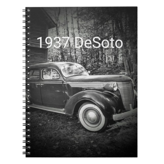 1937 DeSoto B/W1 Notebook (Front)