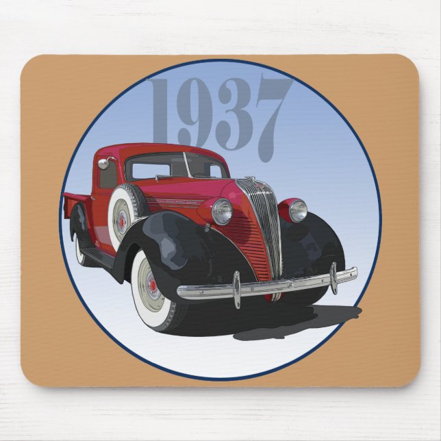 1937 Hudson Terraplane Mouse Pad (Front)