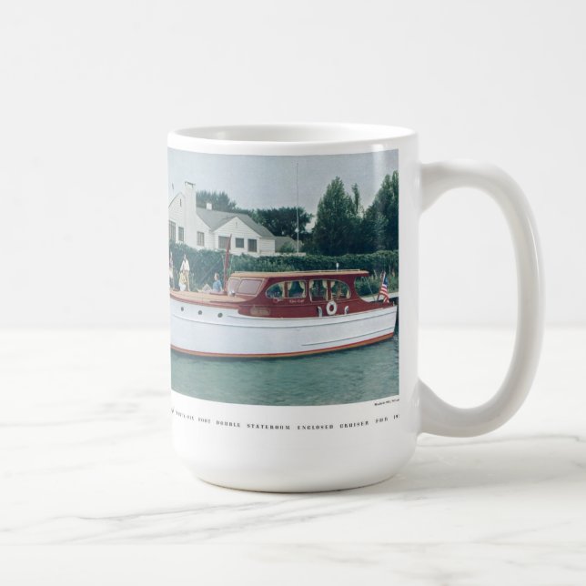 1938 Chris Craft Cruiser Mug (Right)