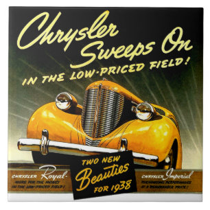 1938 Chrysler Sweeps On Ceramic Tile