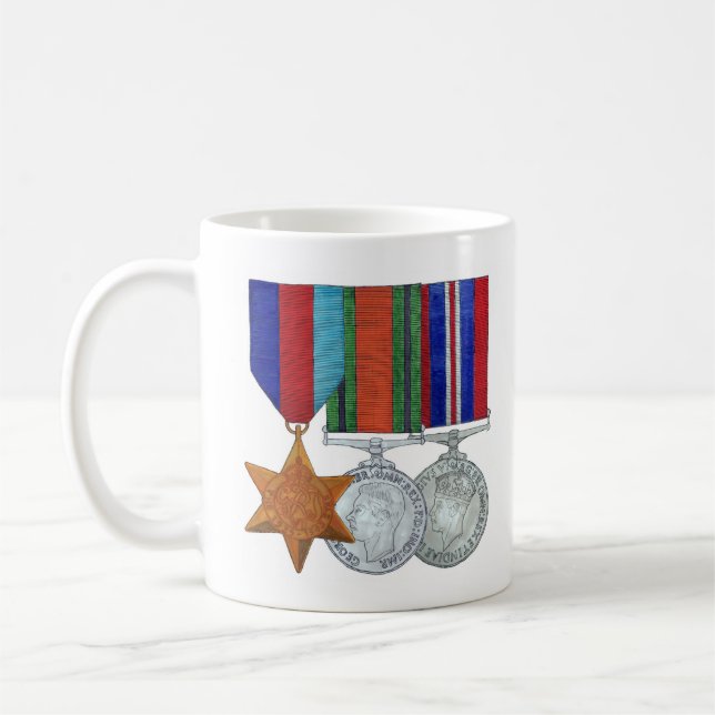 1939-45 Star group Mug (Left)