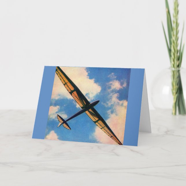 1939 Bowlus-duPont sailplane Card (Front)