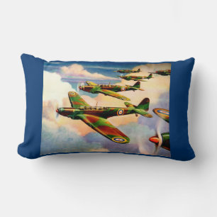 1939 British Fairey Junior Medium Bomber Lumbar Cushion