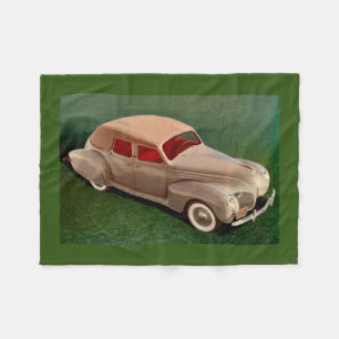 1939 Lincoln Zephyr Fleece Blanket