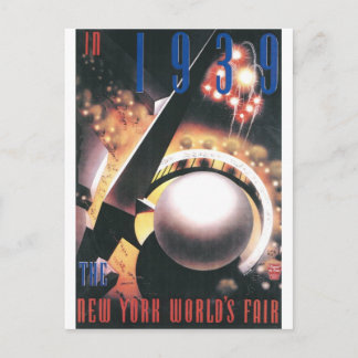 1939 New York World Fair Postcard