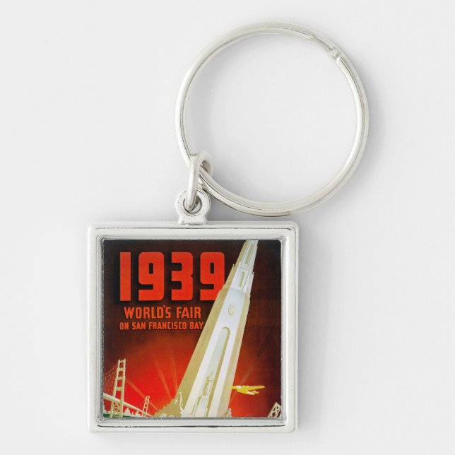 1939 World Fair San Francisco Key Ring (Front)