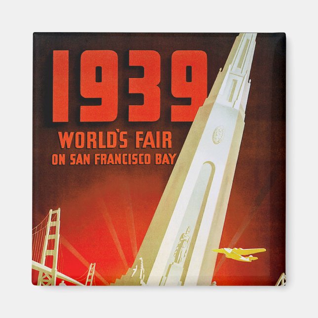 1939 World Fair San Francisco Magnet (Front)