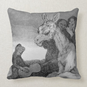 193-0082138 Bravo!, a caricature of musical evenin Cushion