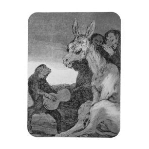 193-0082138 Bravo!, a caricature of musical evenin Magnet
