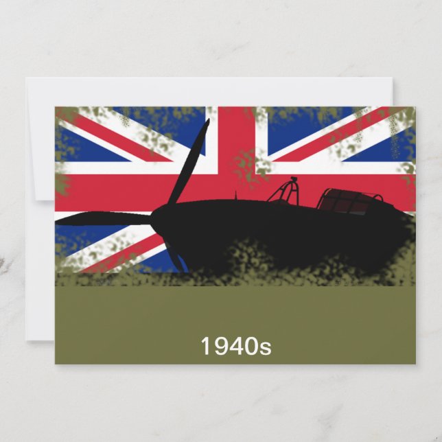 1940 Dance/Party invites (Front)