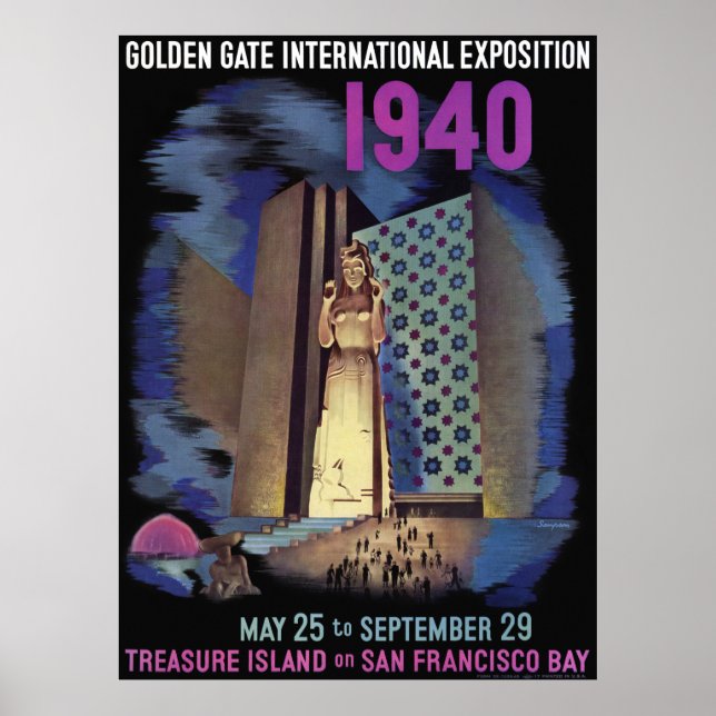 1940 Golden Gate International Exposition Poster (Front)