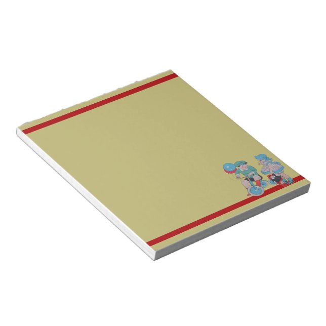 1940s Children Notepad (Angled)