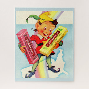 1940s Clark’s chewing gum elf Jigsaw Puzzle