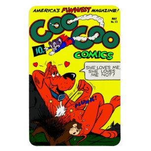 1940's CooCoo Comics Flexible Magnet