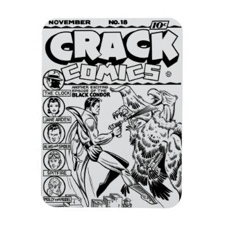 1940's CRACK Comics Flexible Magnet