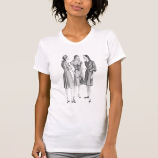 1940s Fashion V2 BW T-Shirt