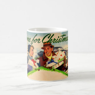 1940s Home for Christmas Coffee Mug
