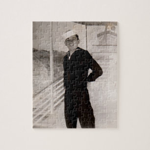 1940s jaunty sailor jigsaw puzzle