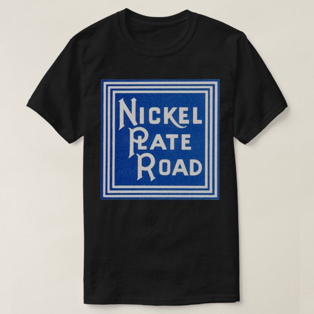 1940s Nickel Plate Road Railroad T-Shirt (Design Front)
