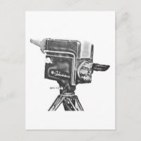 1940's or 1950's Broadcast Studio TV Camera