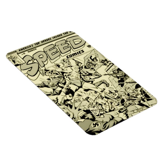 1940's SPEED Comics Magnet (Right Side)