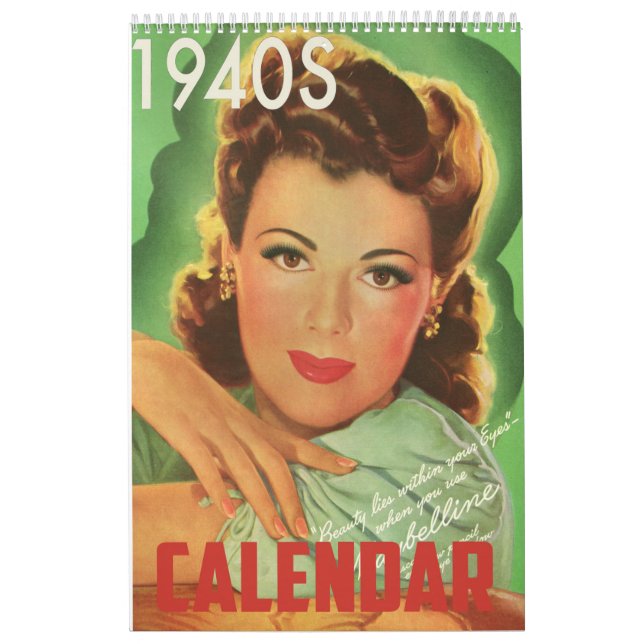 1940s Style Wall Calendar (Cover)