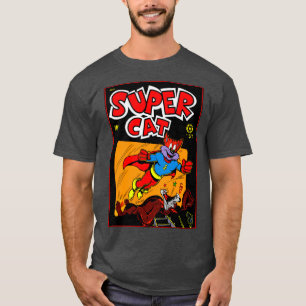 1940's SuperCat Comics T-Shirt