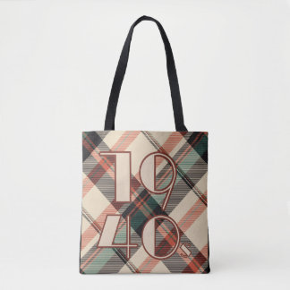 1940s tote bag