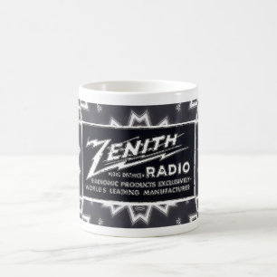 1940s ZENITH RADIO AD Coffee Mug