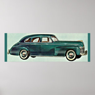 1941 Deluxe Torpedo four-door sedan Poster