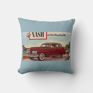 1941 Nash automobile ad Cushion