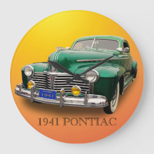 1941 PONTIAC LARGE CLOCK
